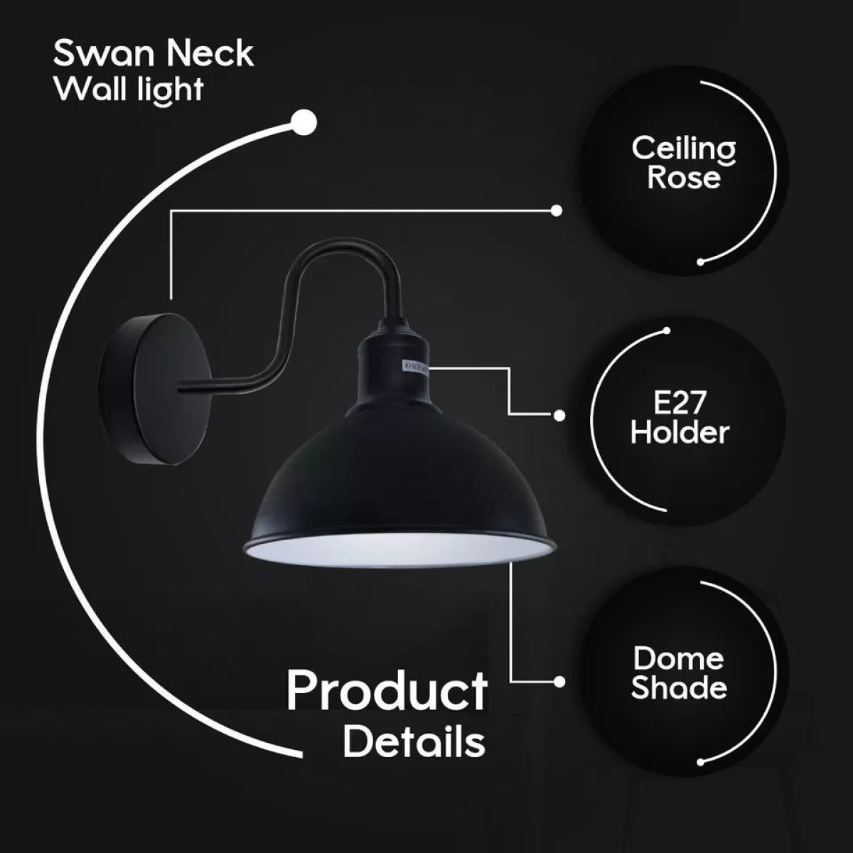 cortex-london-york-dome-industrial-wall-light-e27-metal-21-cm