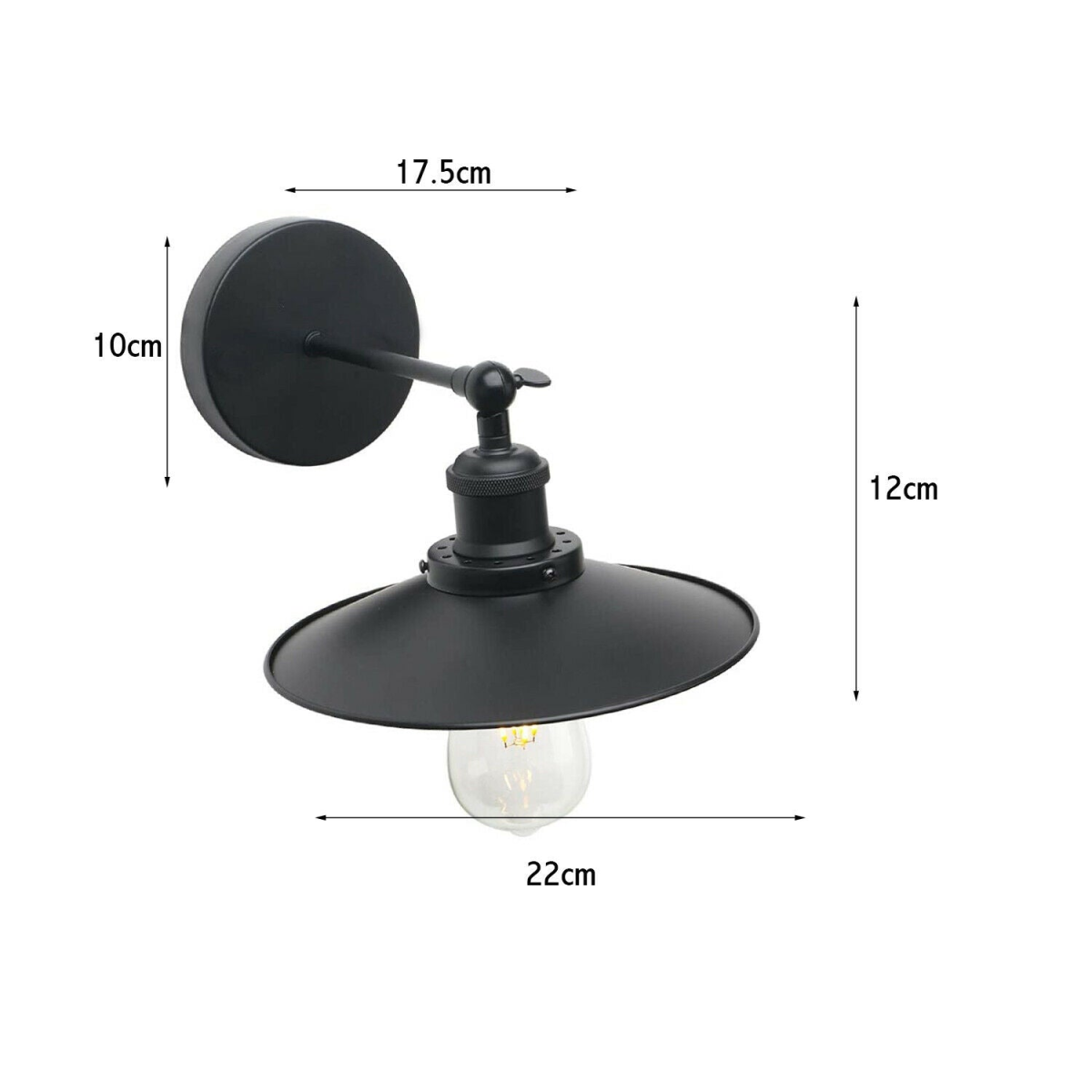 cortex-london-york-black-flat-wall-light-e27-metal-vintage-retro
