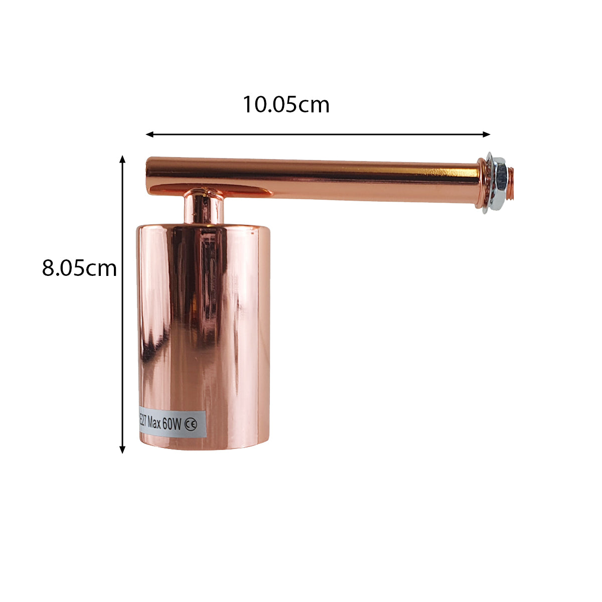 cortex-london-york-short-arm-wall-light-e27-metal