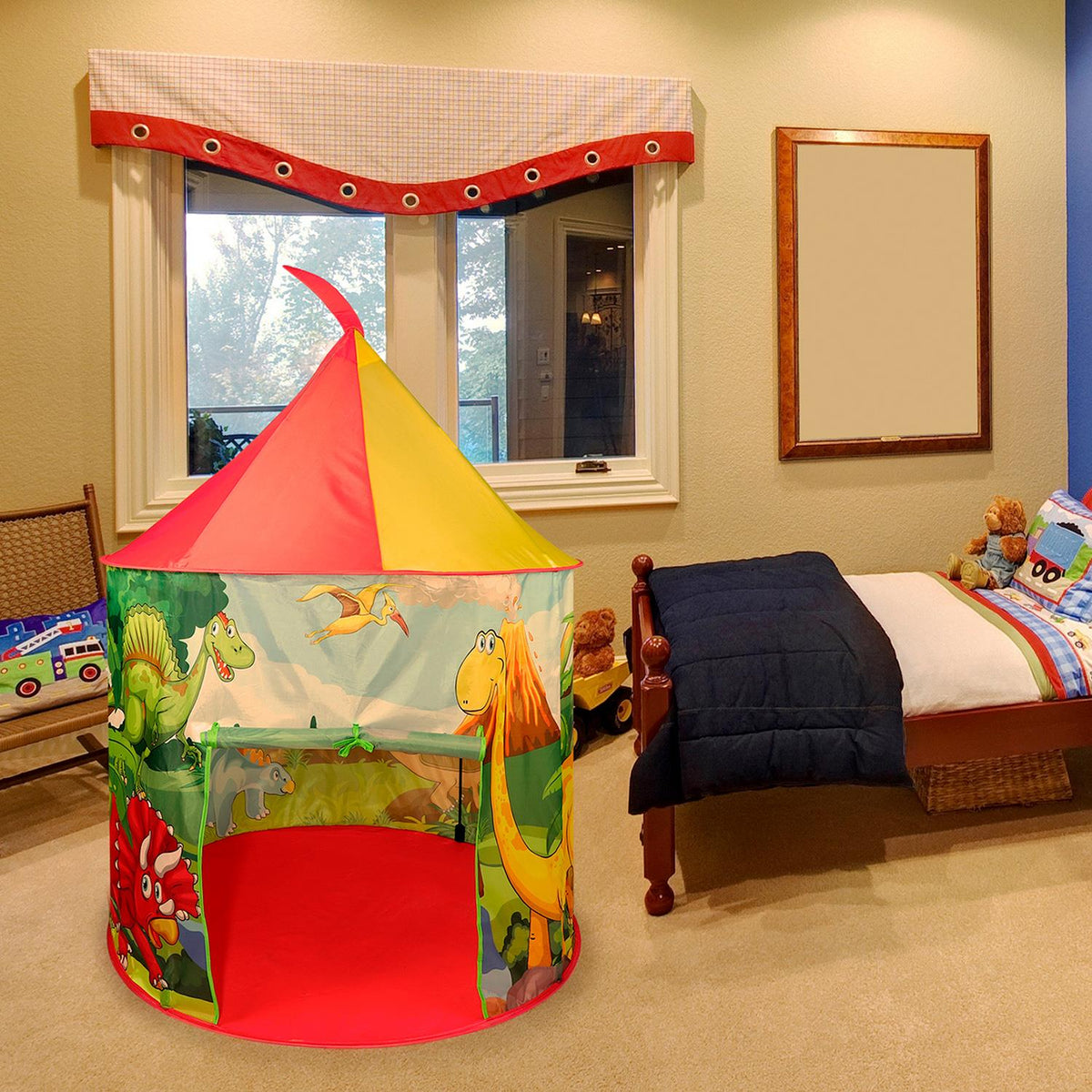 cortex-london-york-dinosaur-play-tent-polyester-100-x-100-x-140-cm