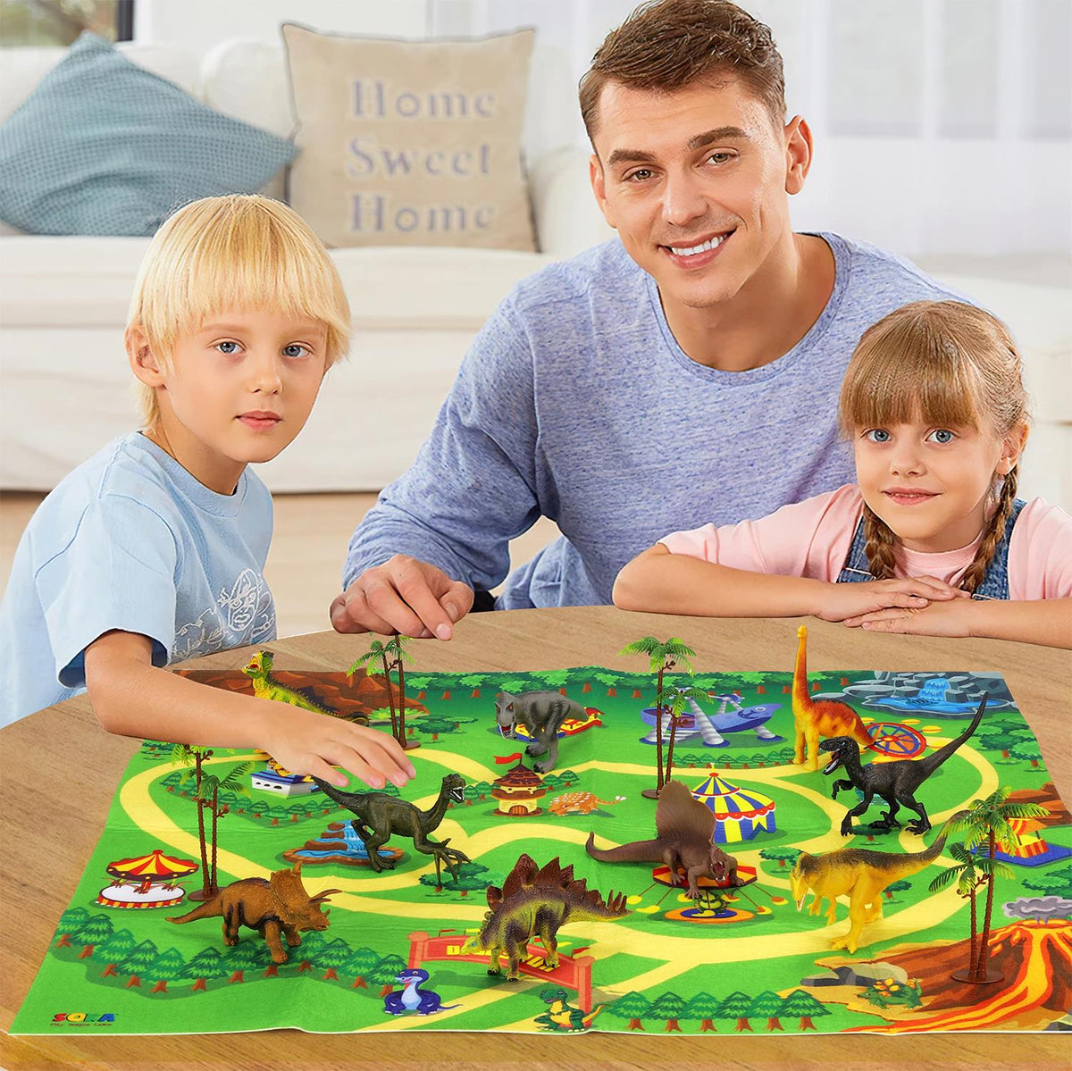 cortex-london-york-dinosaur-adventure-playset-9-dinosaur-figures-80-x-70-cm-activity-mat