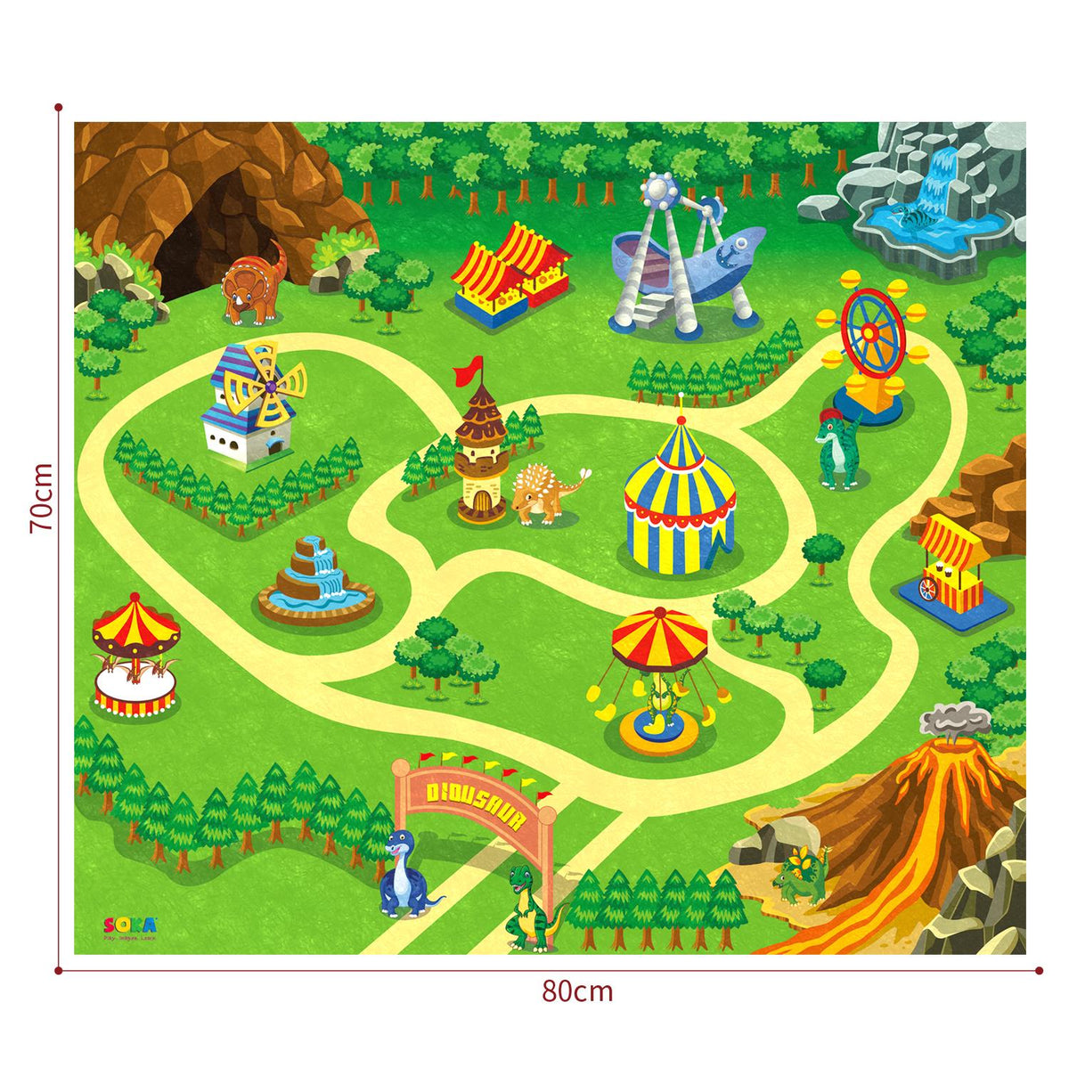 cortex-london-york-dinosaur-adventure-playset-9-dinosaur-figures-80-x-70-cm-activity-mat