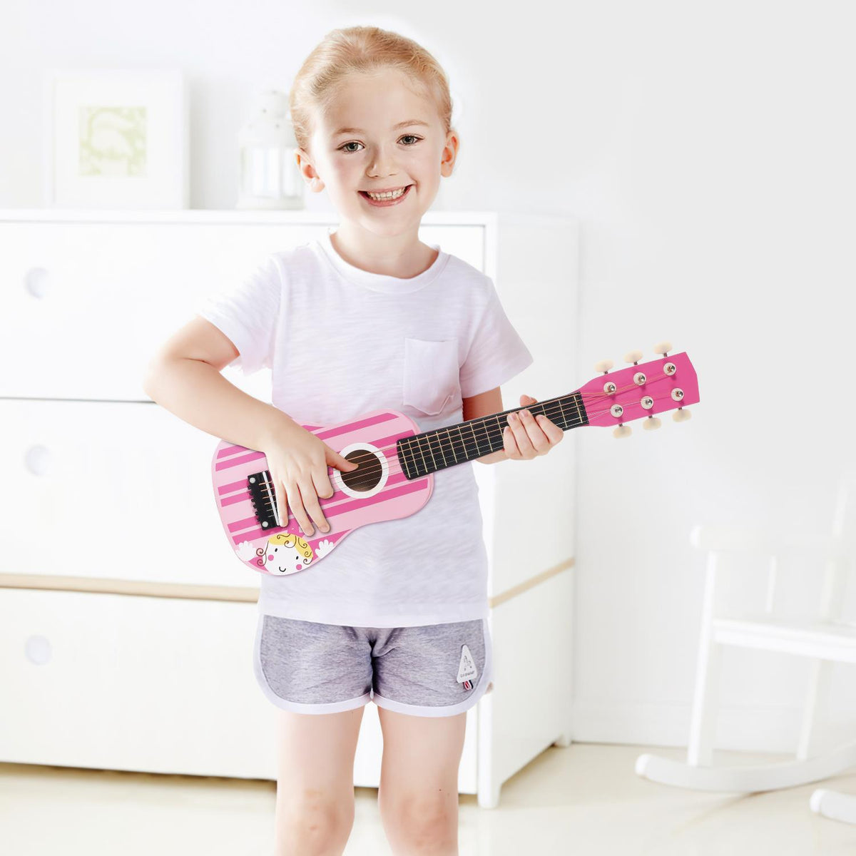 cortex-london-soka-wooden-pink-striped-six-string-guitar-pretend-play-music-toy