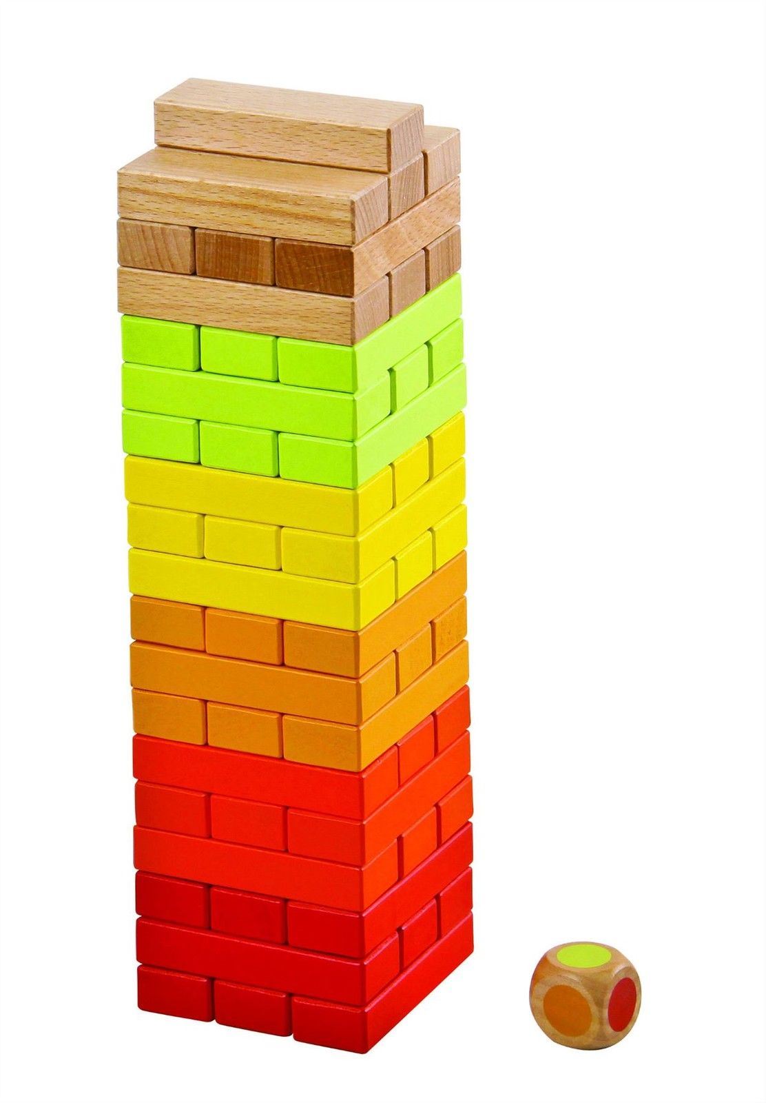 cortex-london-lelin-windsor-wooden-tumbling-game-56-pieces-coloured-blocks-dice