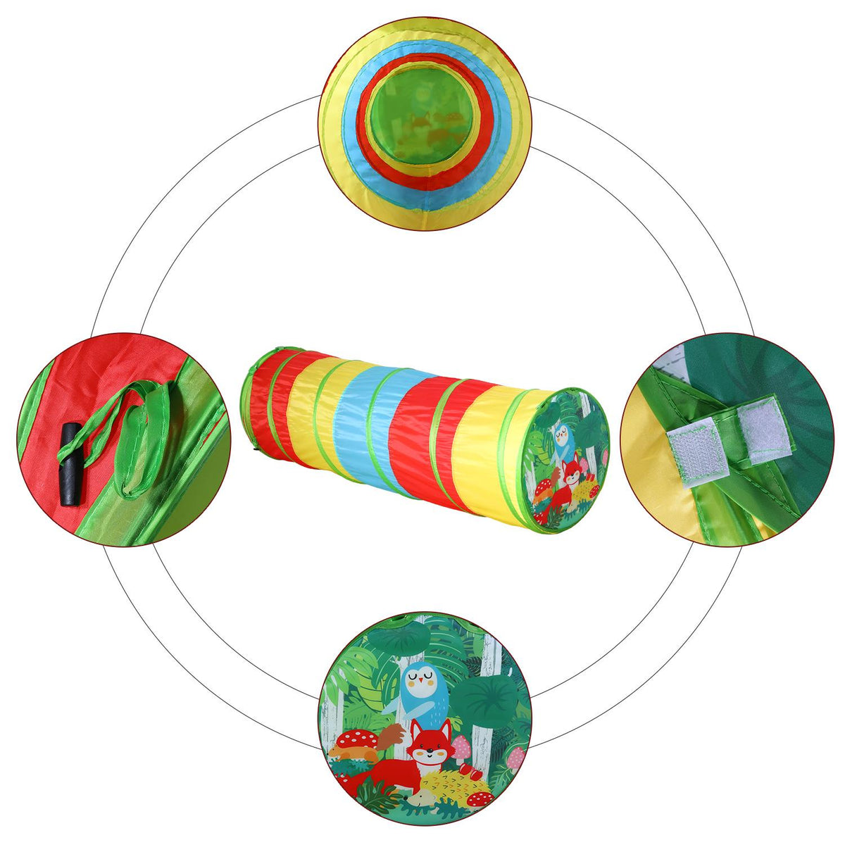 cortex-london-windsor-jungle-play-tunnel-multicoloured-indoor-outdoor