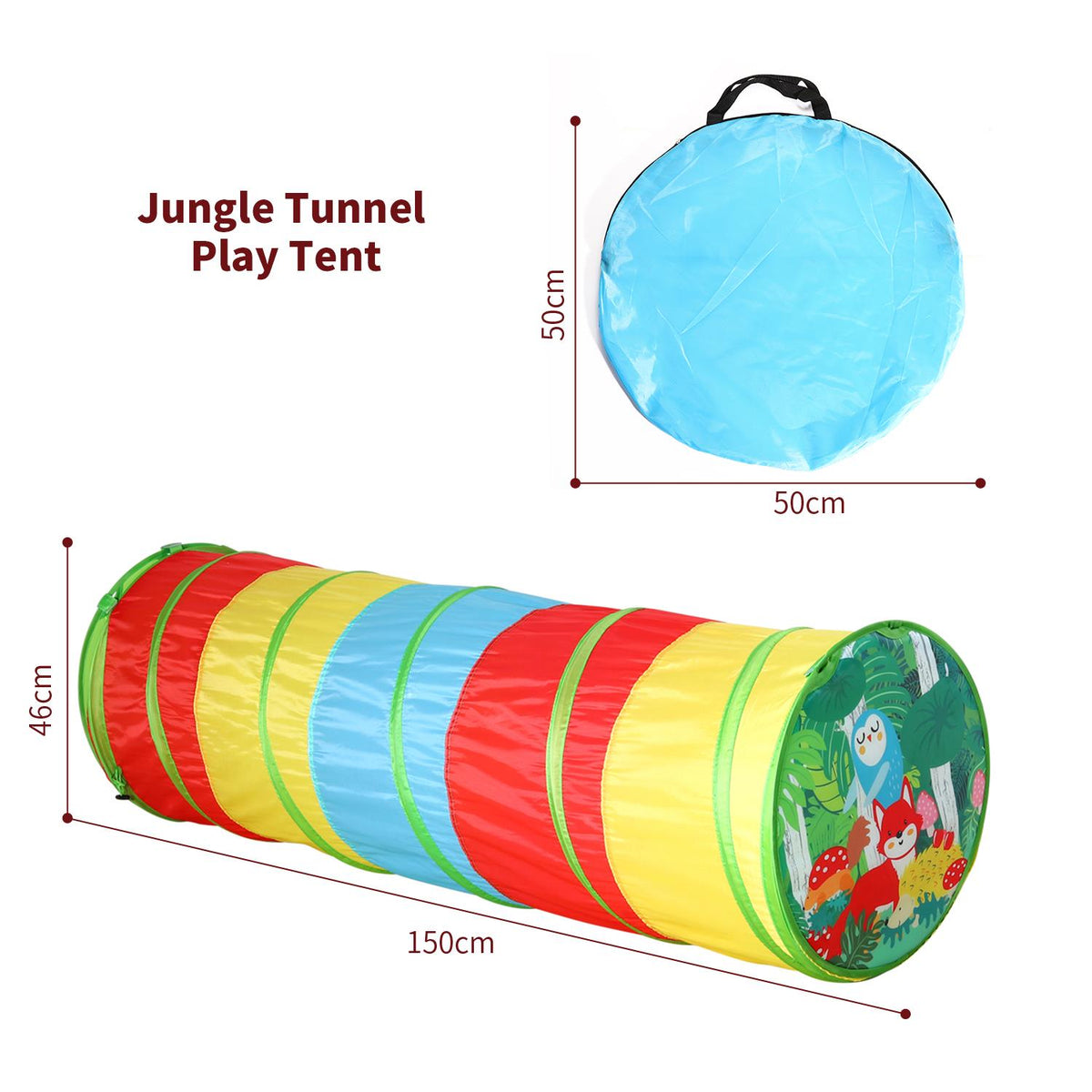 cortex-london-windsor-jungle-play-tunnel-multicoloured-indoor-outdoor