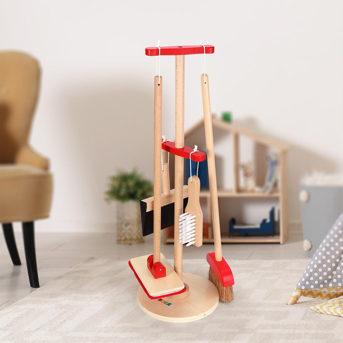 cortex-london-windsor-lelin-wooden-cleaning-kit-pretend-play
