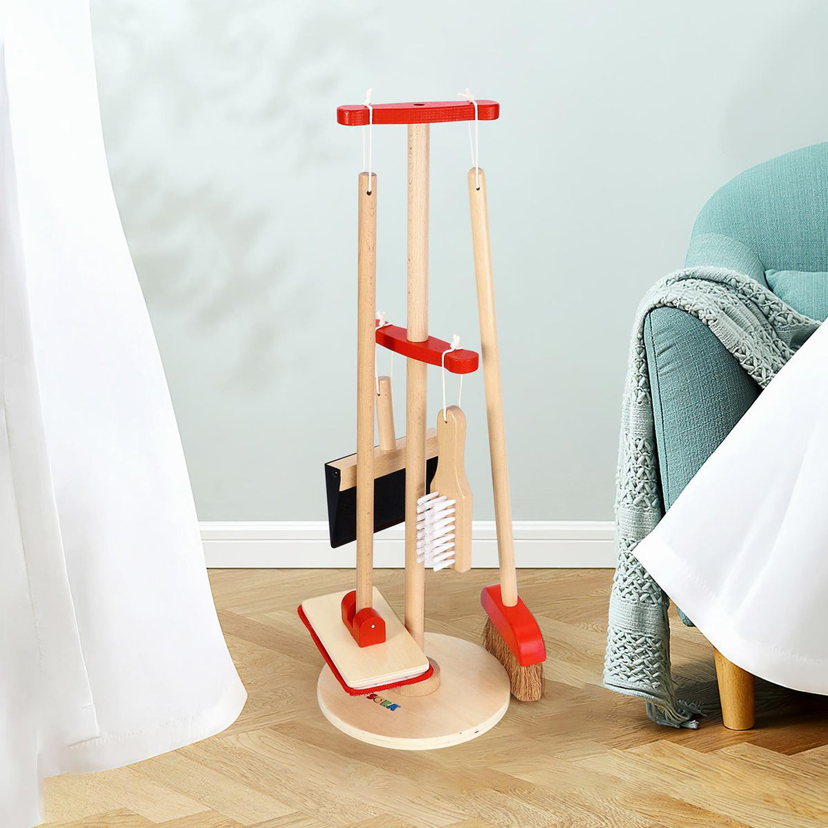 cortex-london-windsor-lelin-wooden-cleaning-kit-pretend-play