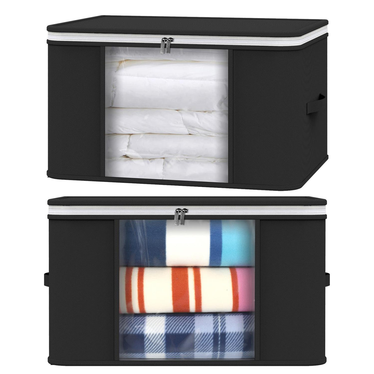 cortex-london-windsor-large-storage-bags-set-of-2-transparent-pvc-window