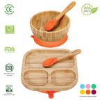 cortex-london-windsor-bamboo-suction-feeding-set-with-bowl-square-plate-and-spoons