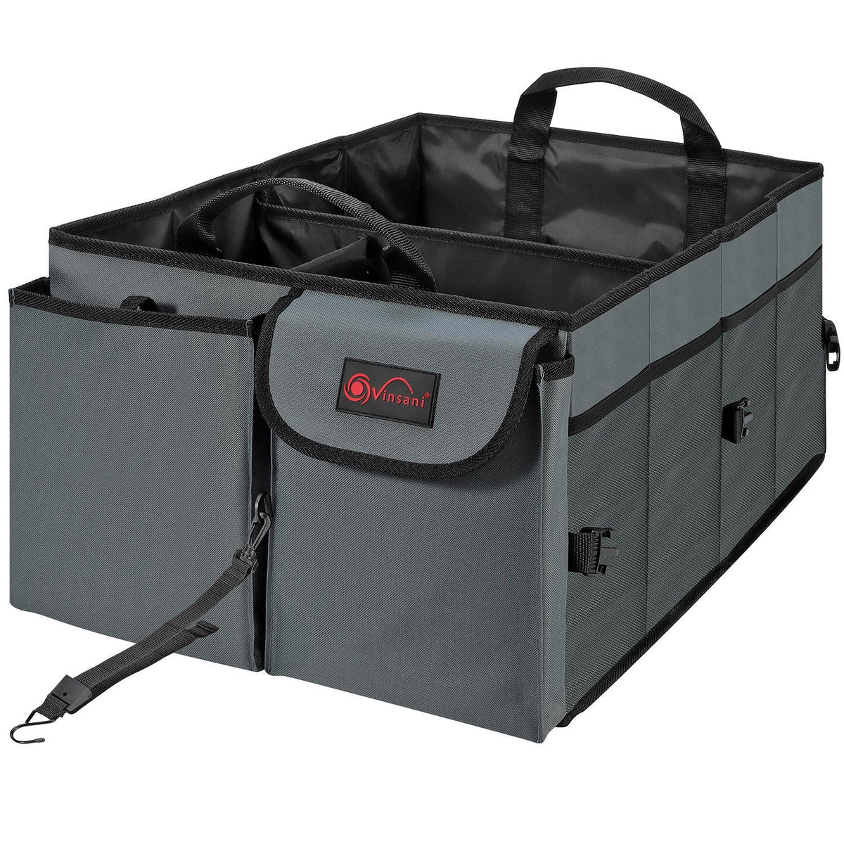 cortex-london-windsor-deluxe-car-boot-storage-grey-black-oxford-600d