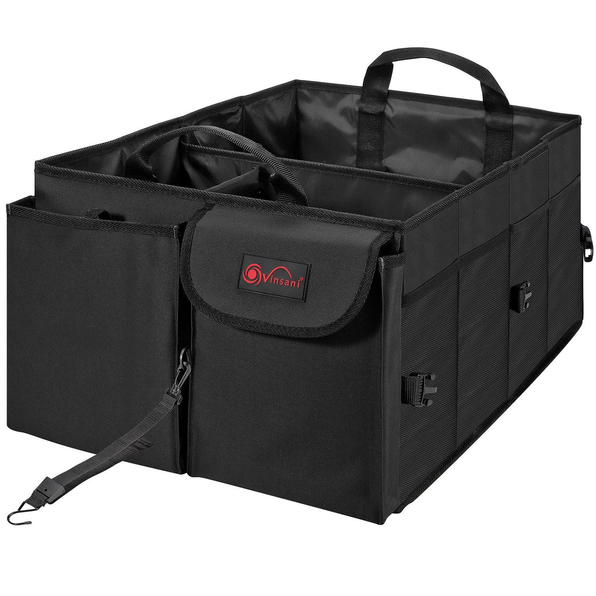 cortex-london-windsor-deluxe-car-boot-storage-grey-black-oxford-600d