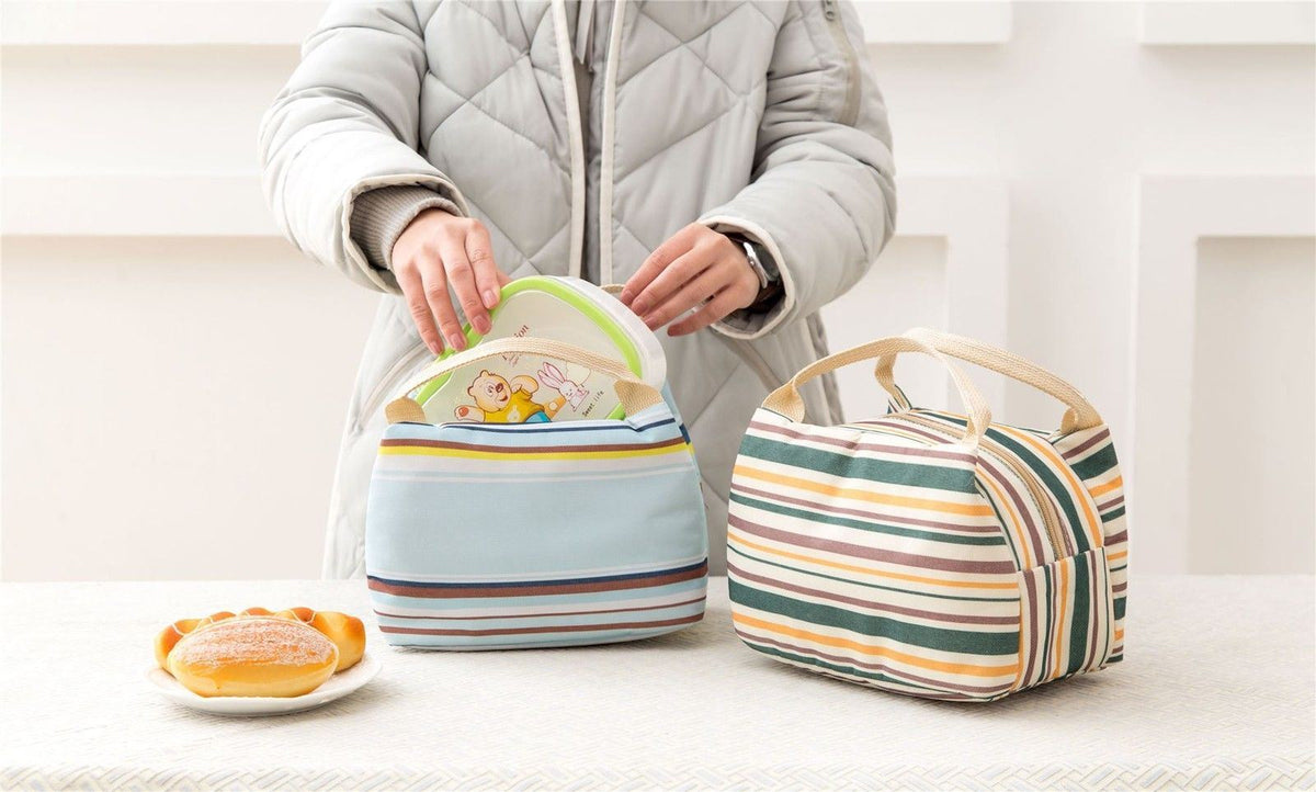 cortex-london-vinsani-york-striped-canvas-thermal-lunch-bag