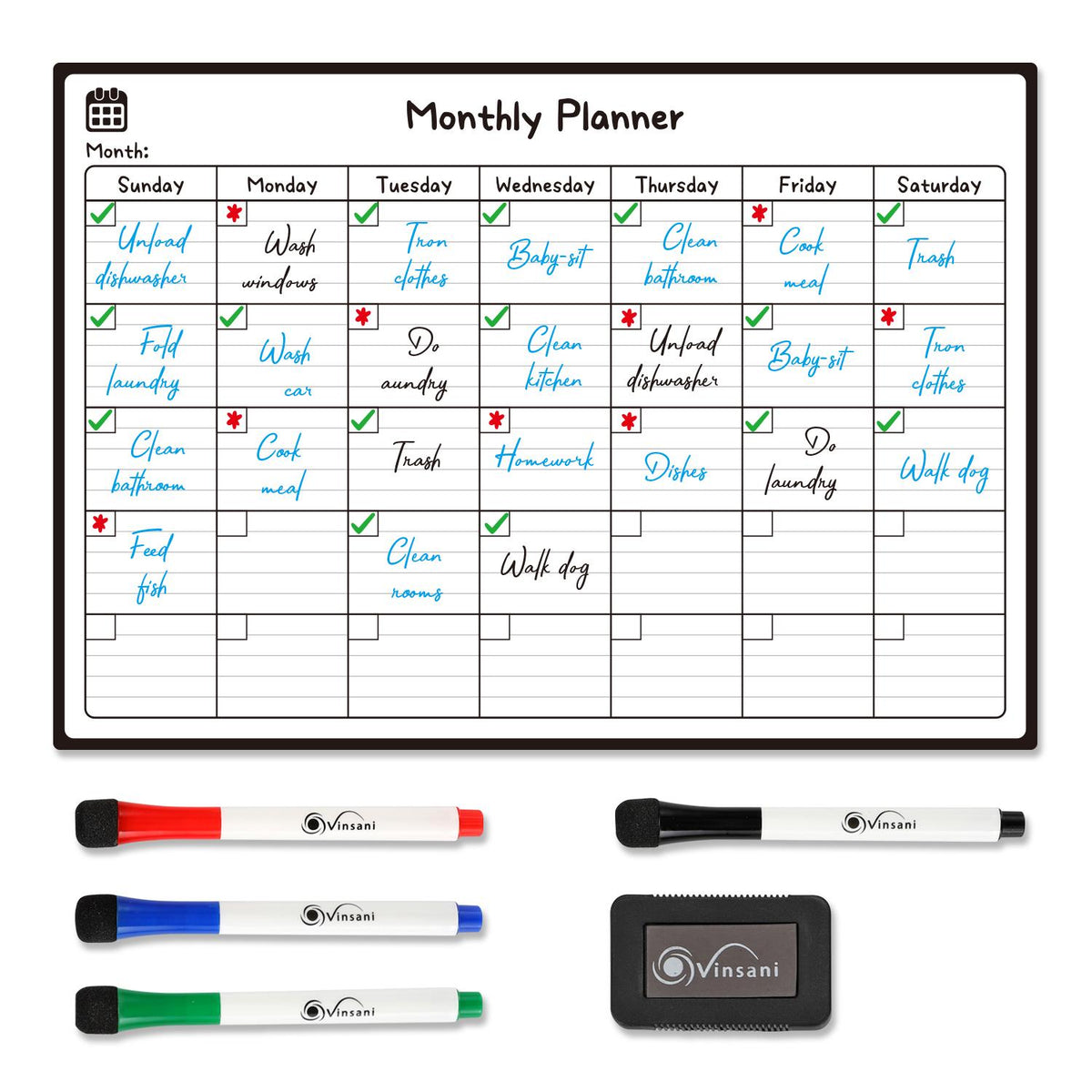 cortex-london-vinsani-monthly-planner-magnetic-whiteboard-4-markers-eraser