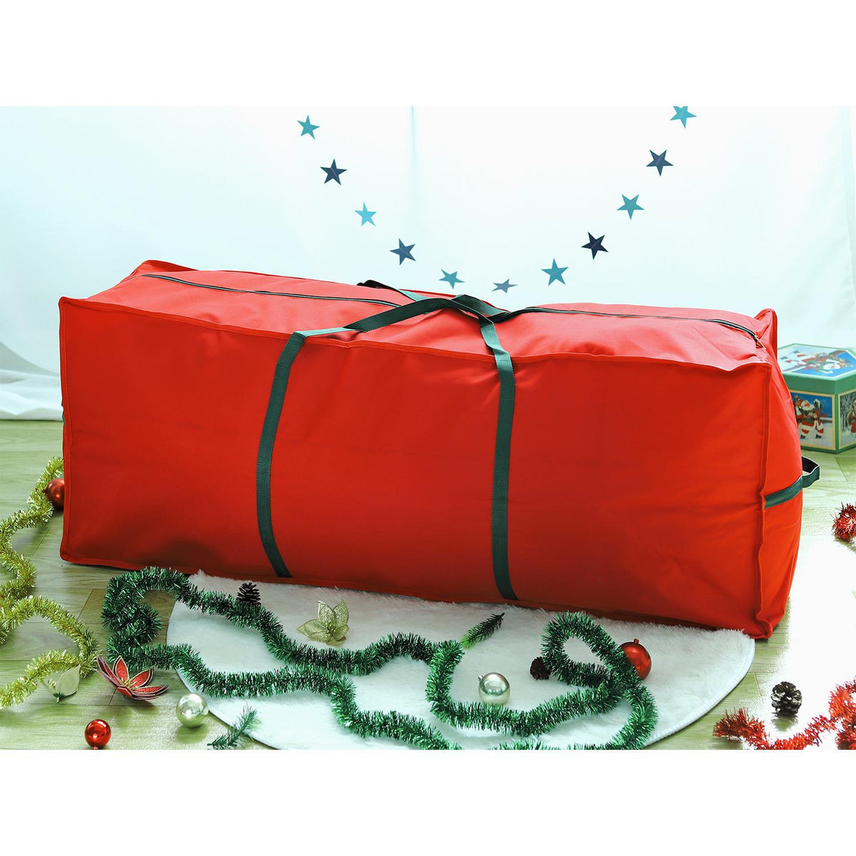 VINSANI RED XMAS BAG 0000150