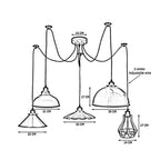 cortex-london-york-five-way-spider-pendant-light-e27-metal-pvc