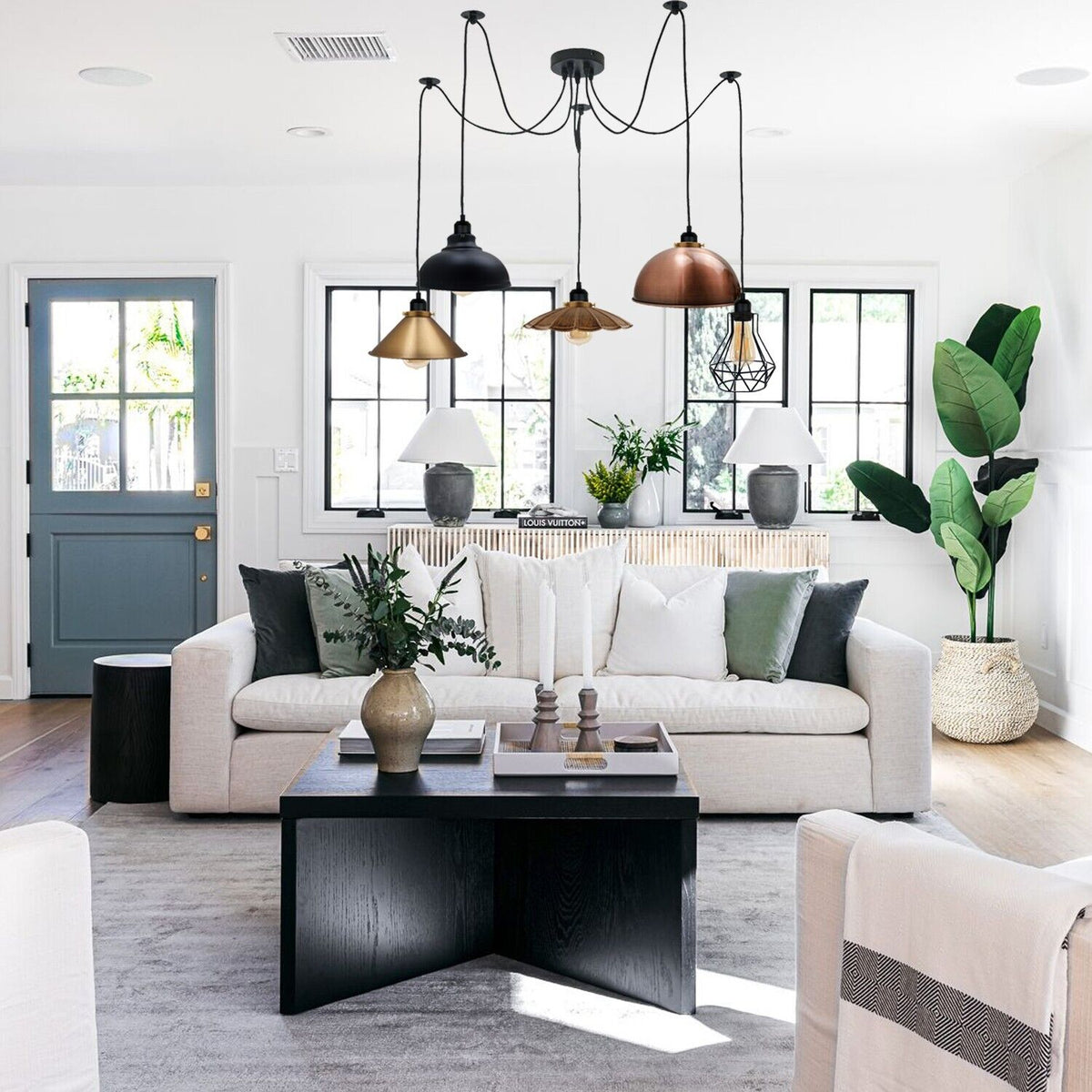 cortex-london-york-five-way-spider-pendant-light-e27-metal-pvc