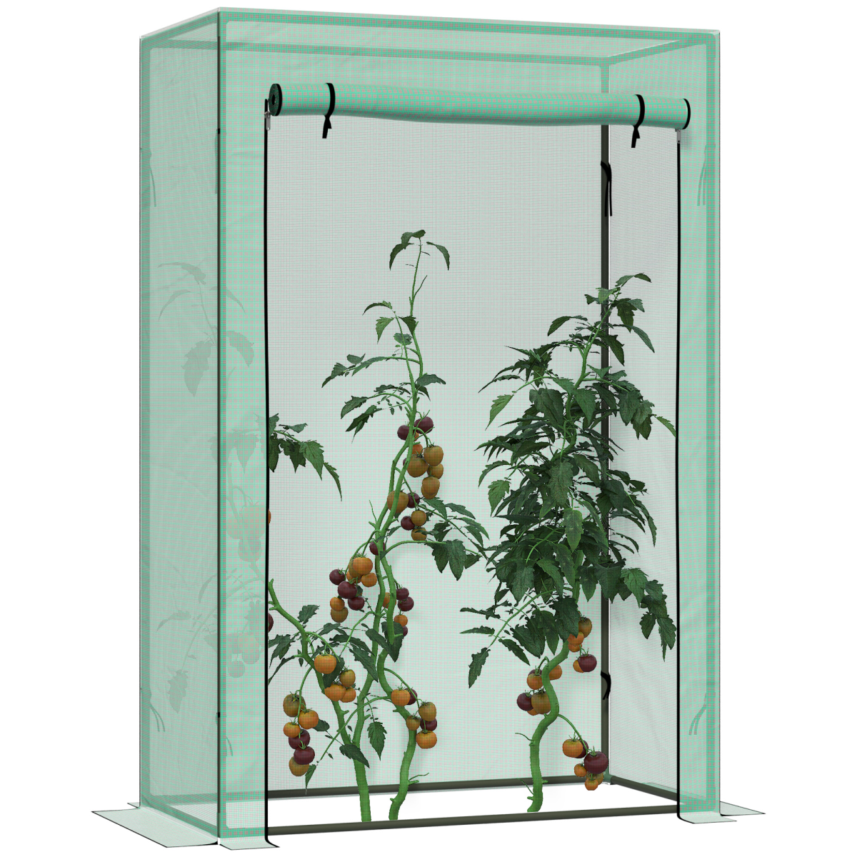 cortex-london-windsor-150cm-greenhouse-steel-frame-pe-cover-green