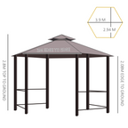 cortex-london-windsor-hexagon-patio-party-gazebo-side-panels