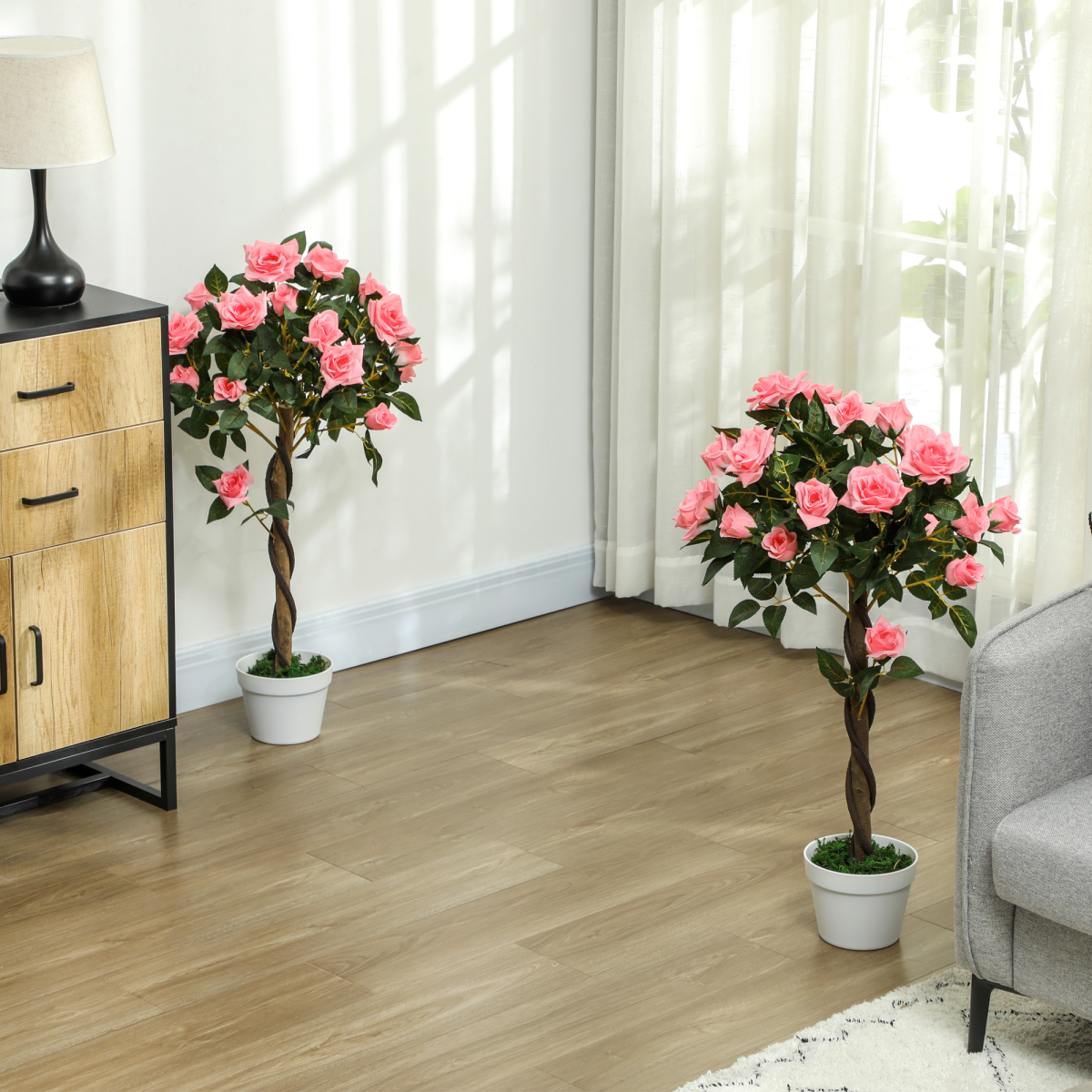 cortex-london-kensington-artificial-camellia-tree-90cm-21-flowers-nursery-pot
