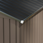 cortex-london-windsor-lockable-galvanised-steel-garden-shed-khaki