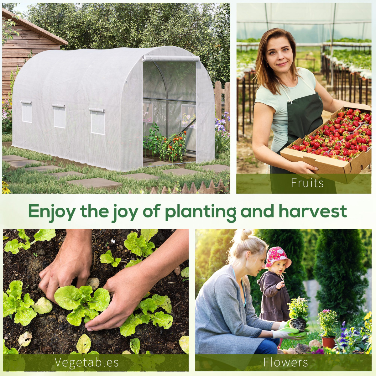 cortex-london-windsor-large-galvanized-steel-walk-in-poly-tunnel-greenhouse-white