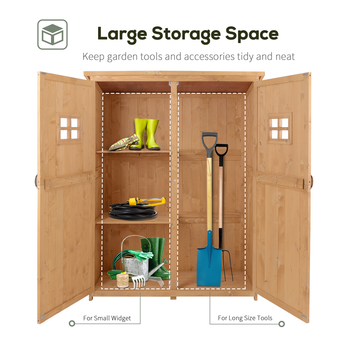 cortex-london-windsor-pine-wood-garden-shed-double-door