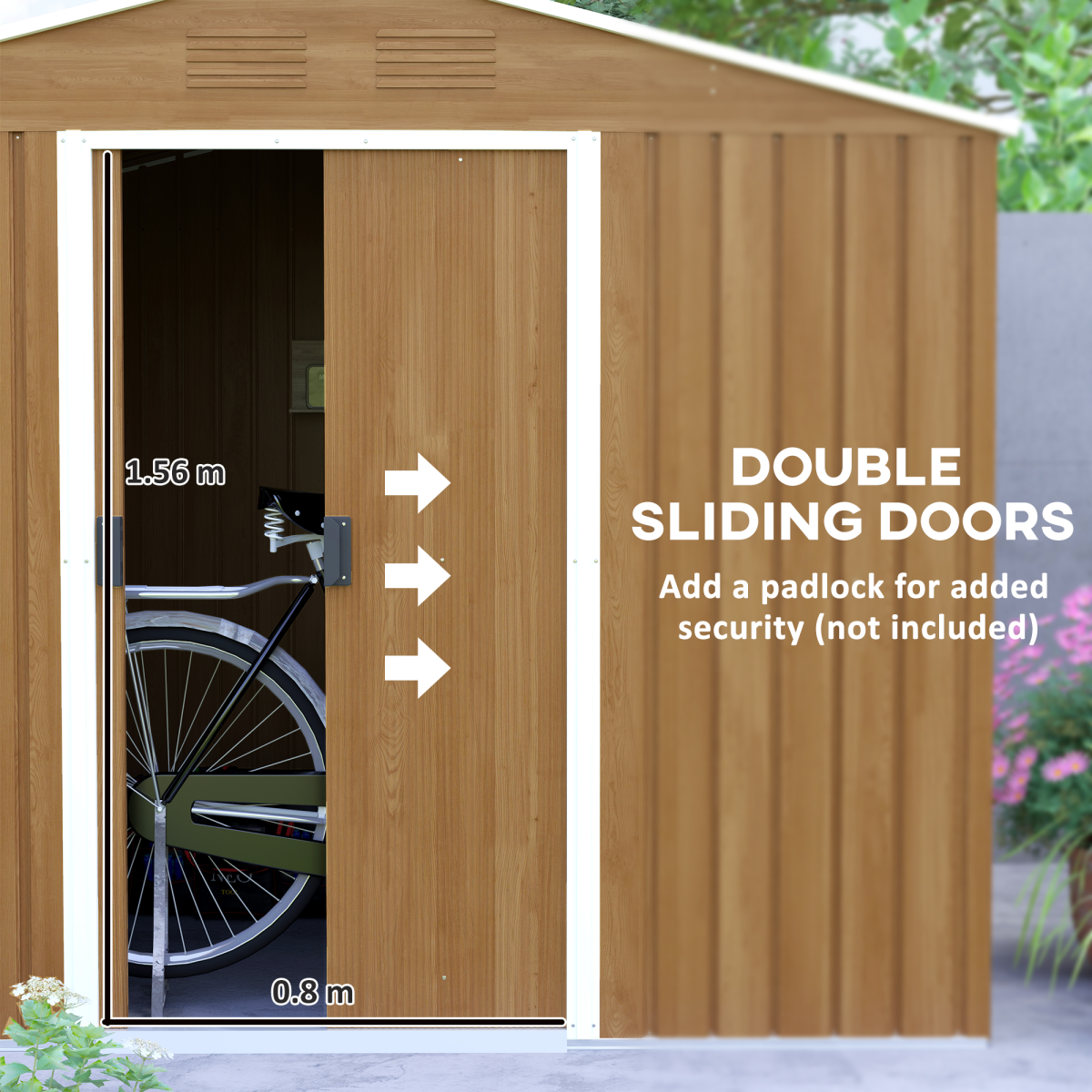 cortex-london-windsor-garden-metal-storage-shed-sliding-doors