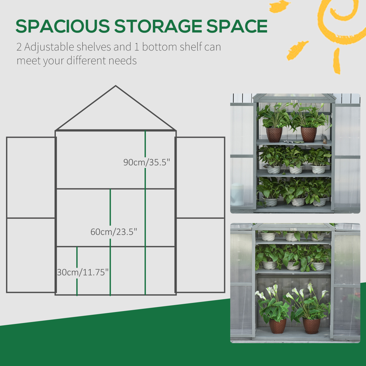 cortex-london-york-polycarbonate-garden-cold-frame-greenhouse-with-three-tier-shelf