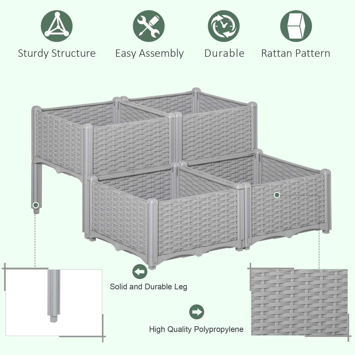 cortex-london-kew-set-of-2-raised-rattan-effect-garden-planter-boxes
