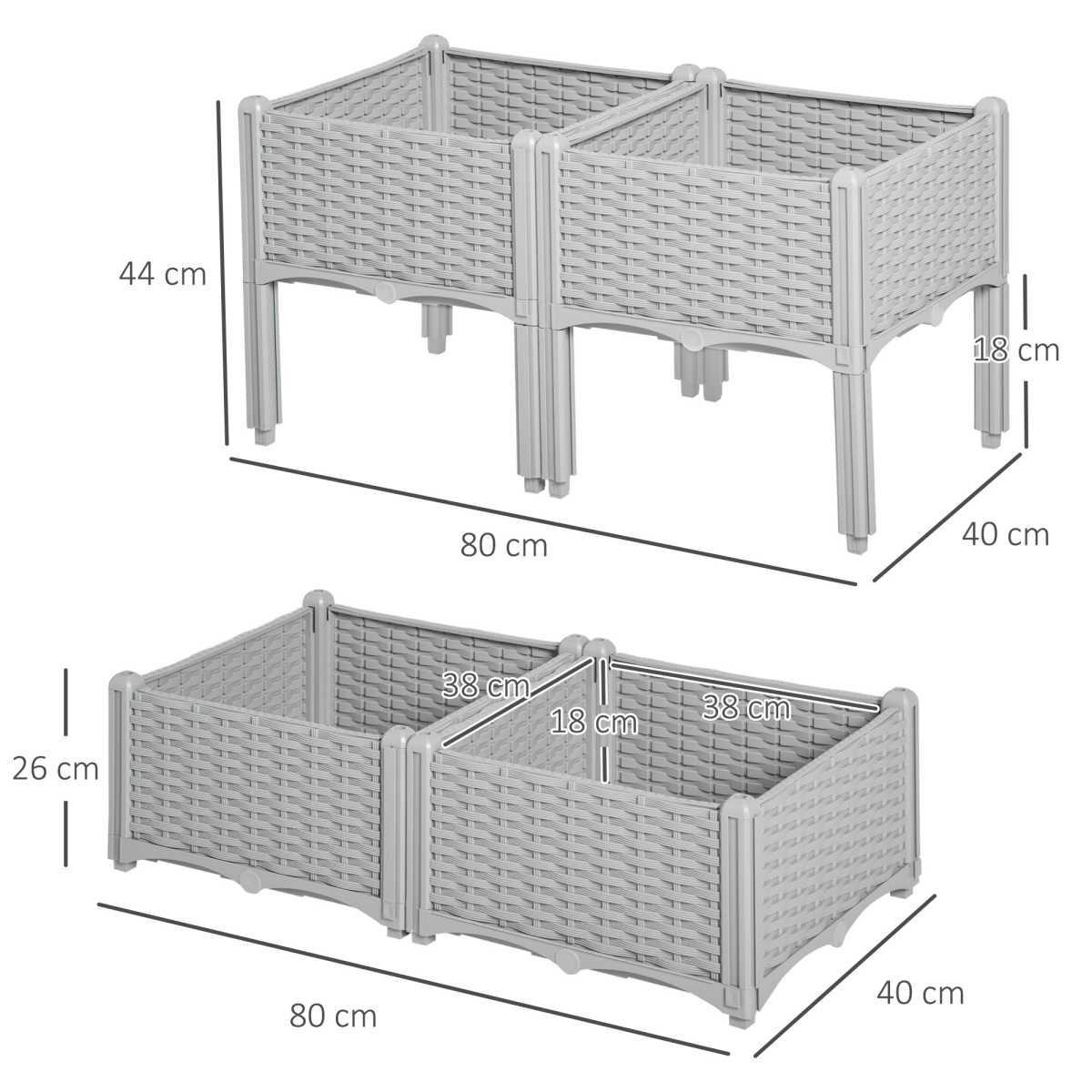 cortex-london-kew-set-of-2-raised-rattan-effect-garden-planter-boxes