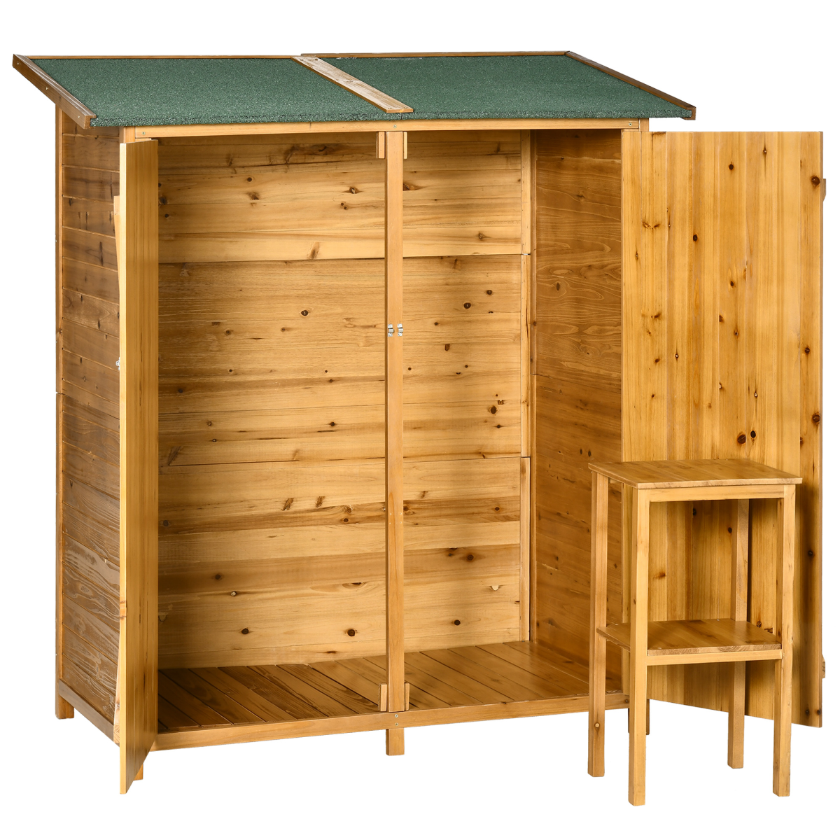 cortex-london-oxford-garden-wood-storage-table-asphalt-roof