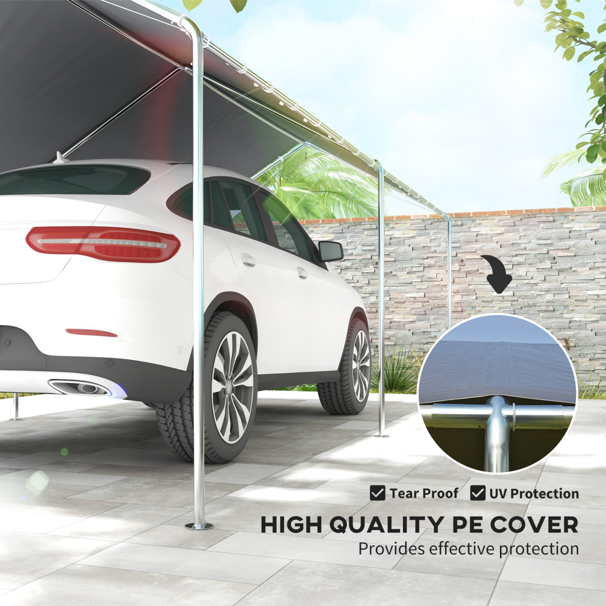 cortex-london-windsor-3m-x-6m-heavy-duty-galvanised-steel-vehicle-shelter