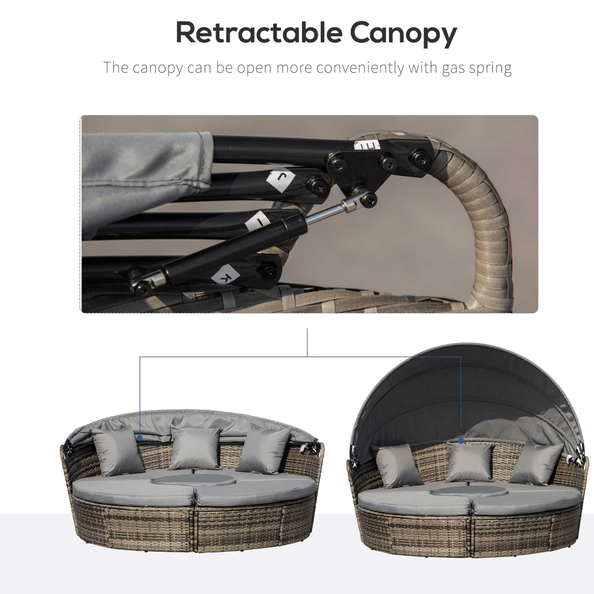 cortex-london-windsor-five-piece-outdoor-rattan-round-sofa-bed-coffee-table-set
