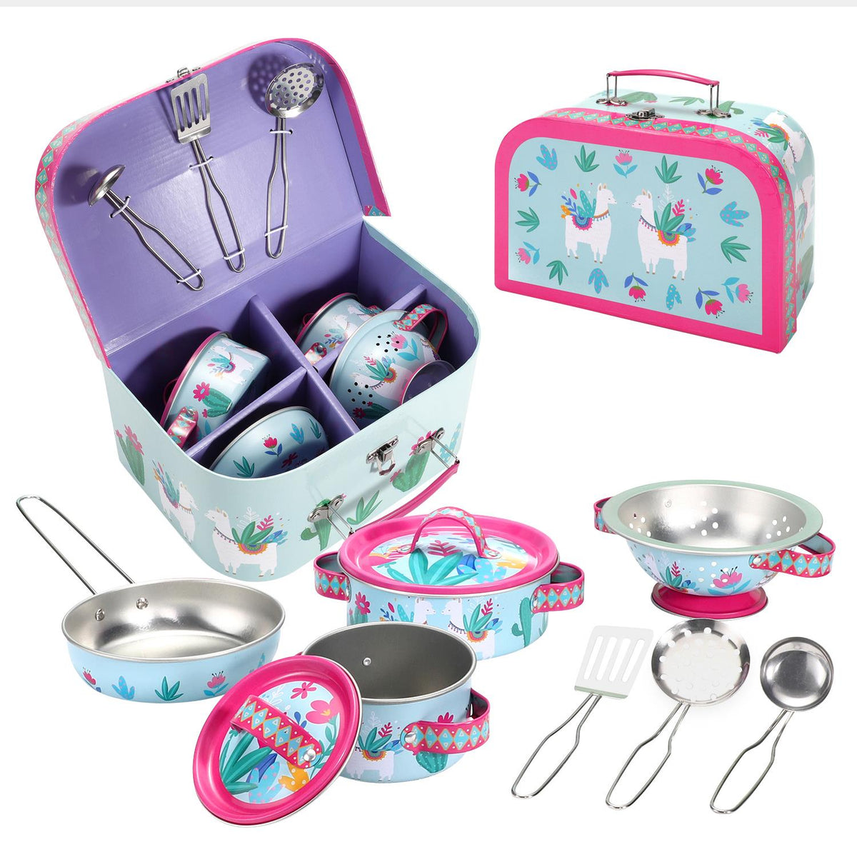 cortex-london-windsor-llama-childrens-kitchenware-play-set
