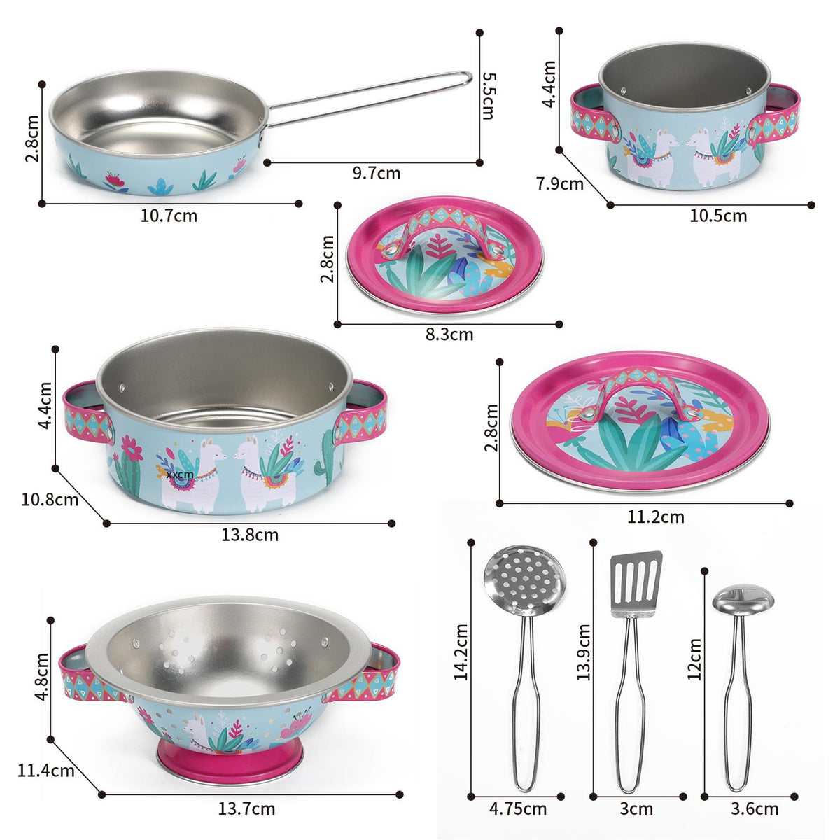 cortex-london-windsor-llama-childrens-kitchenware-play-set