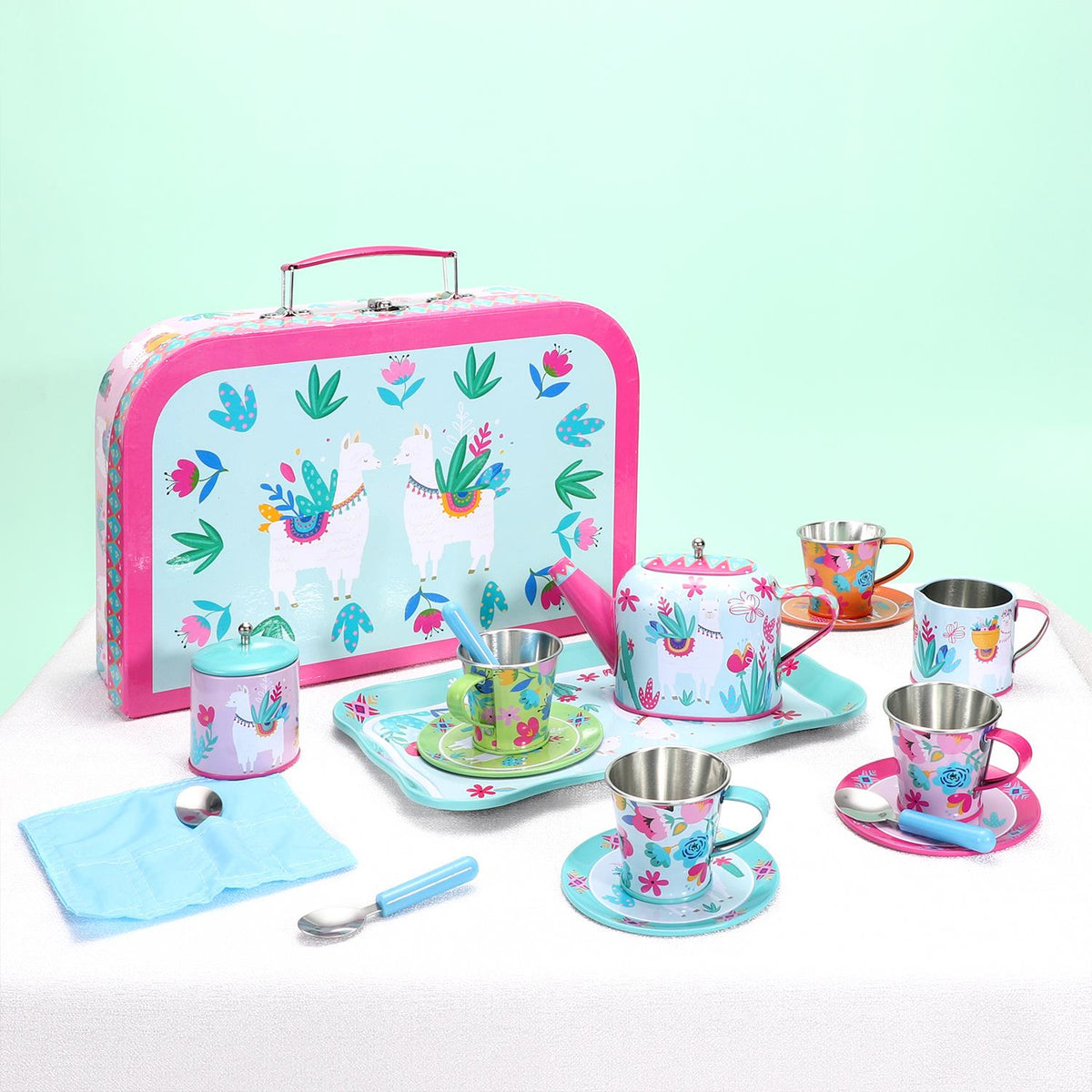 cortex-london-windsor-llama-18-piece-tin-tea-set