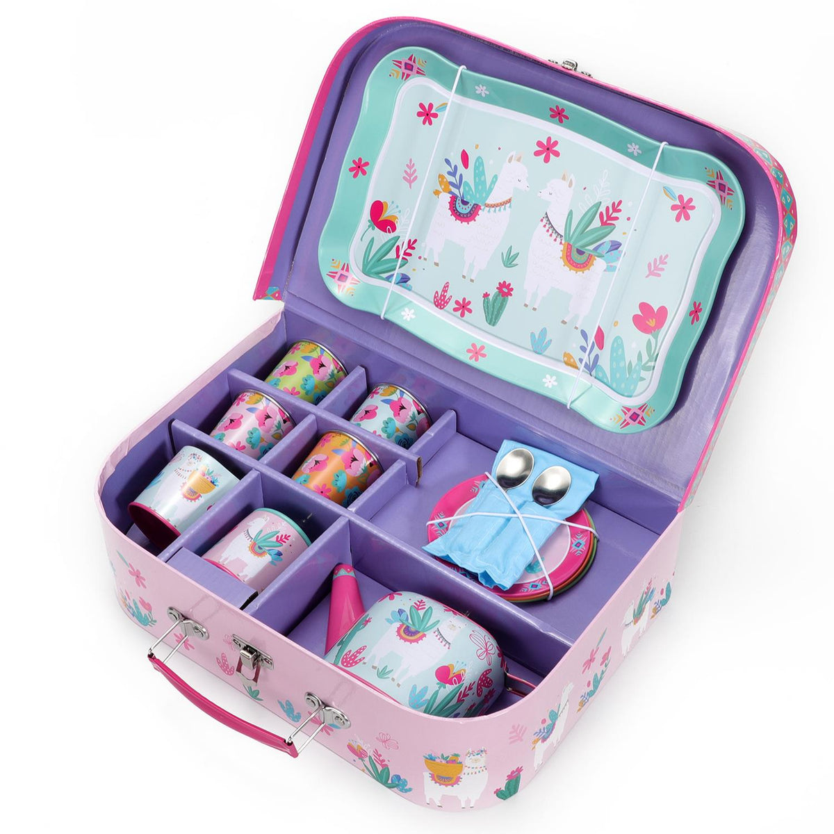 cortex-london-windsor-llama-18-piece-tin-tea-set