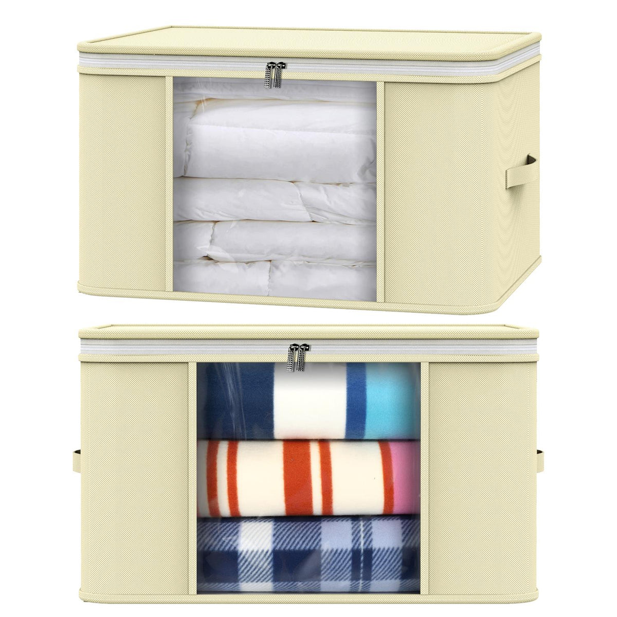 cortex-london-windsor-large-storage-bags-set-of-2-transparent-pvc-window