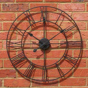 cortex-london-york-roman-metal-wall-clock-60cm-black