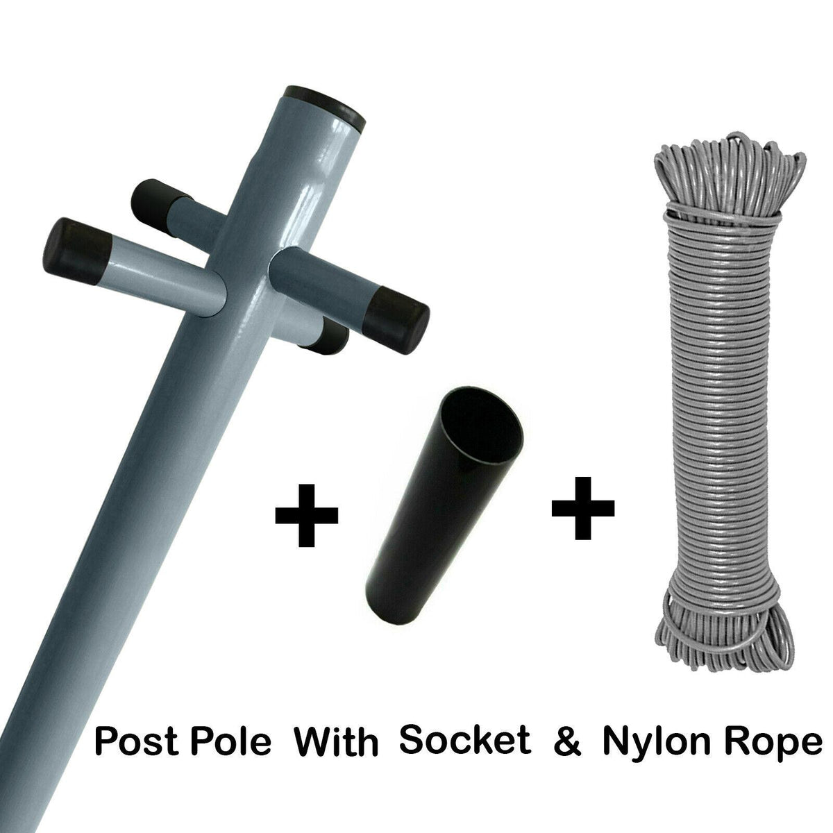 cortex-london-canterbury-heavy-duty-clothes-post-washing-line-socket-grey-black-24m-steel
