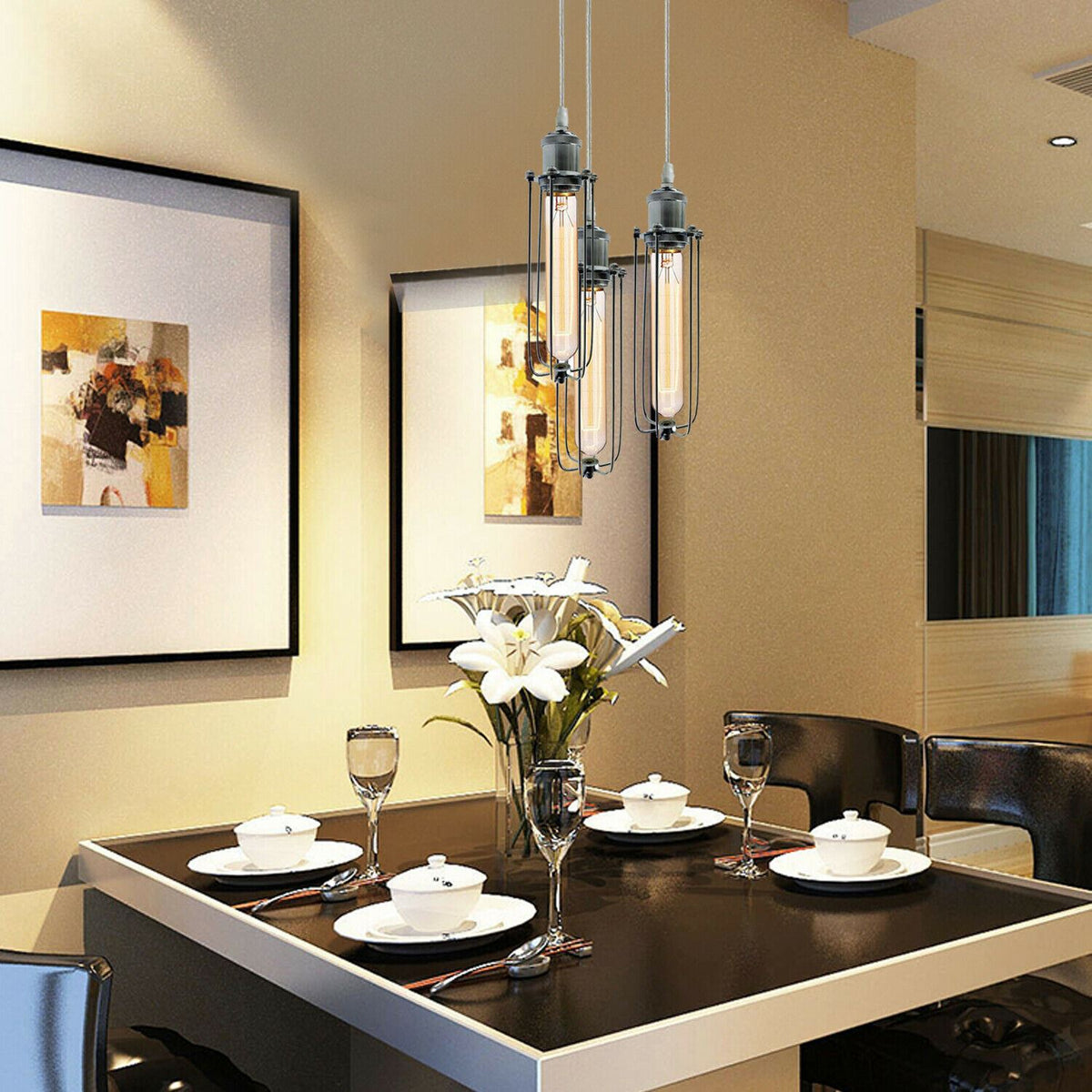 cortex-london-york-chrome-three-way-e27-cage-pendant-light