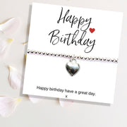 Happy Birthday Bracelet - Message Card
