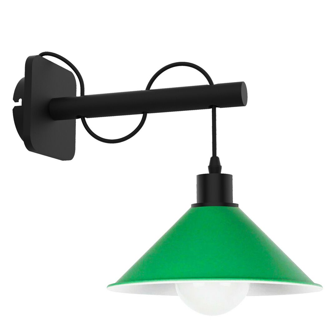cortex-london-york-industrial-black-green-cone-wall-light-wood-metal