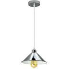 cortex-london-soho-chrome-e27-cone-pendant-light-metal-pvc-95cm-cable