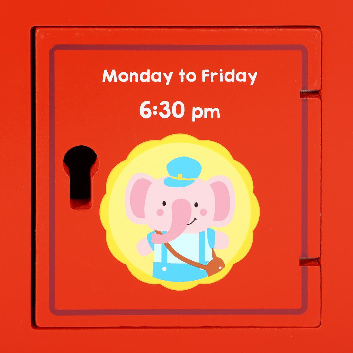 SOKA Wooden postbox Elephant 0000273