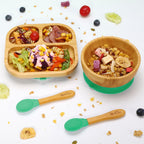 cortex-london-windsor-bamboo-suction-feeding-set-with-bowl-square-plate-and-spoons