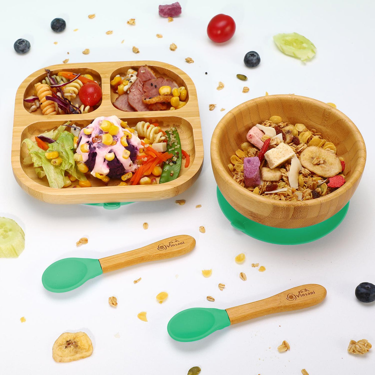 cortex-london-windsor-bamboo-suction-feeding-set-with-bowl-square-plate-and-spoons