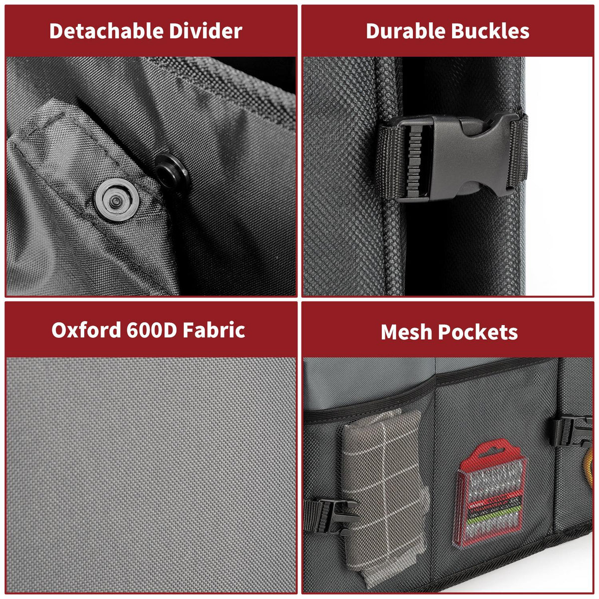 cortex-london-windsor-deluxe-car-boot-storage-grey-black-oxford-600d