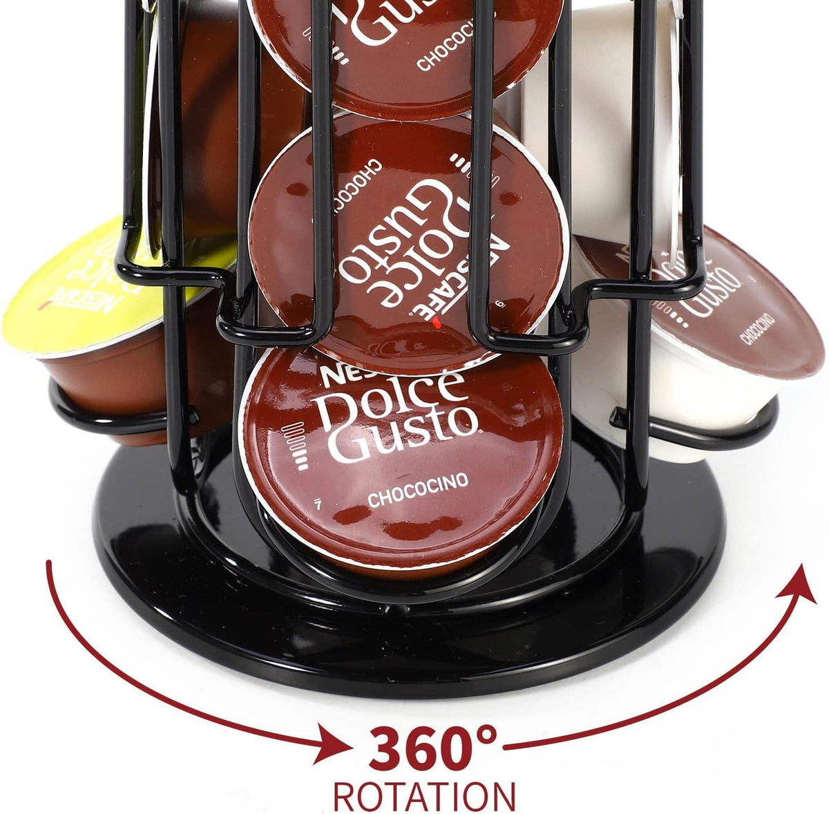 VINSANI 24 POD BLACK COFFEE POD STAND 0000183